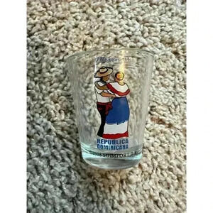 Dominican Republic Collectible Shot Glass